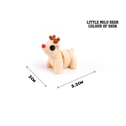 Giraffe 3D Printed Fidget Toy Articulated Flexible 18