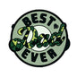 20pcs Silicone Focal Beads Best Dad Ever Camouflage Lettering