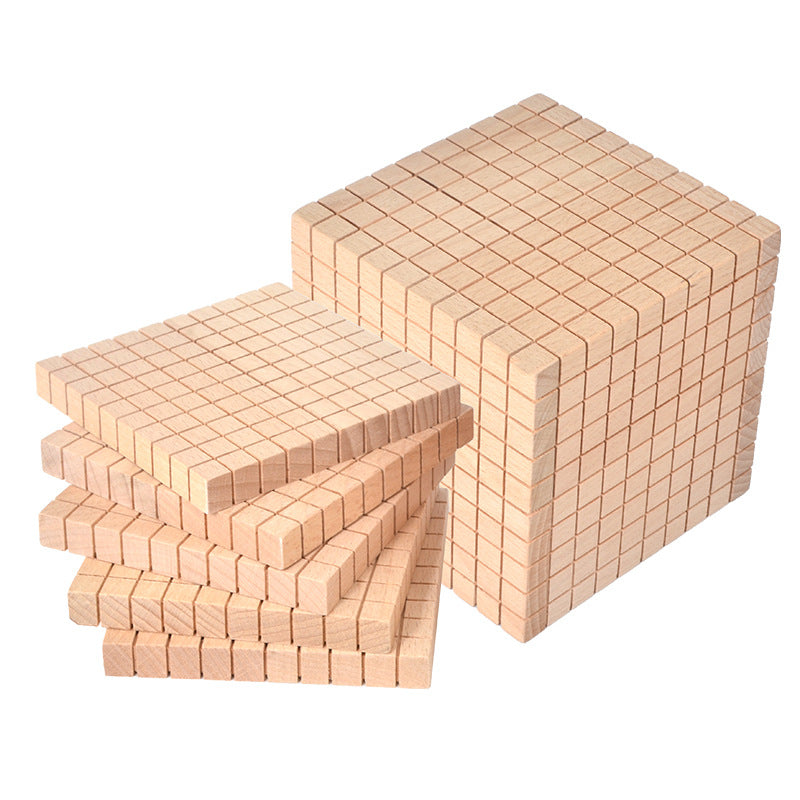 Wooden Decimal Beads Montessori Toys for Kids