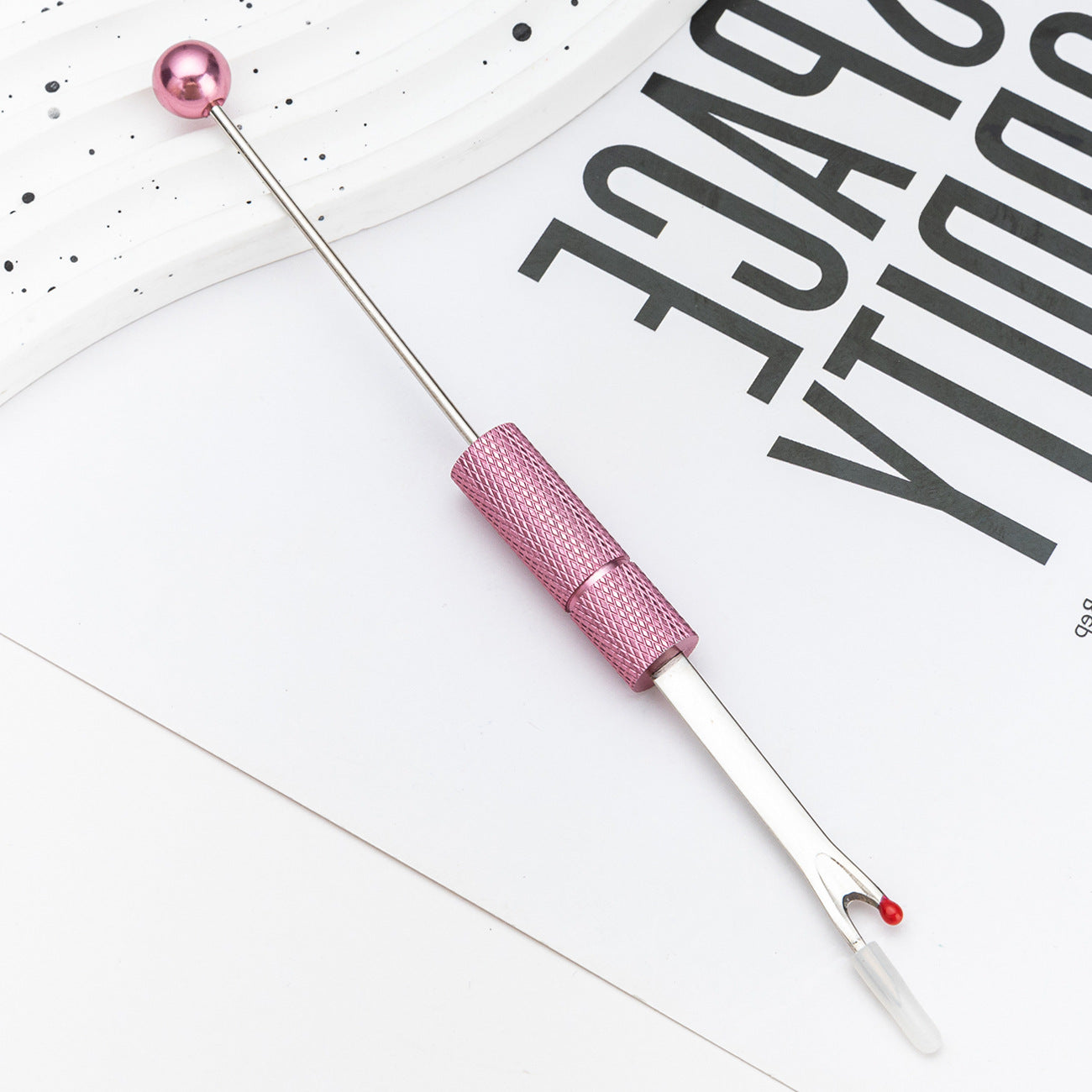 Large Sized Beadable Seam Ripper Metal DIY Craft Tool 15cm 3