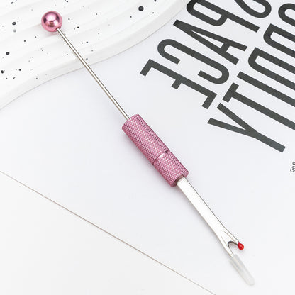 Large Sized Beadable Seam Ripper Metal DIY Craft Tool 15cm 3