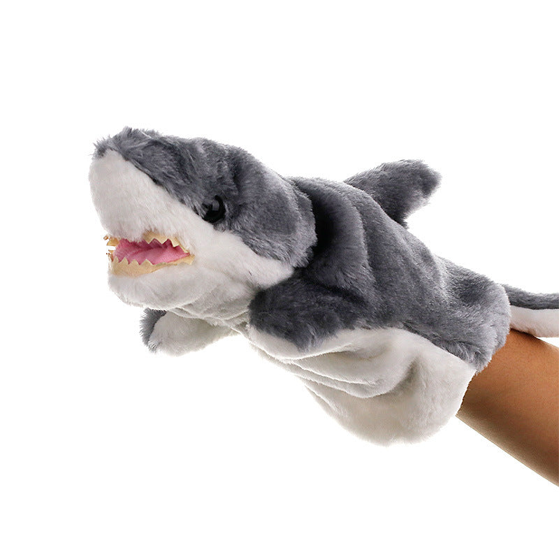 Plush Animal Hand Puppets Pretend Play Toy 25cm 33
