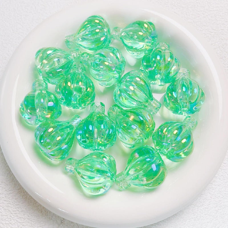 5pcs 30x25mm Hot Air Balloon Transparent Acrylic Beads 4