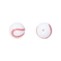 20pcs 15mm Printed Football Silicone Beads Sports Ball Design 10
