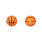20pcs 15mm Printed Football Silicone Beads Sports Ball Design 6