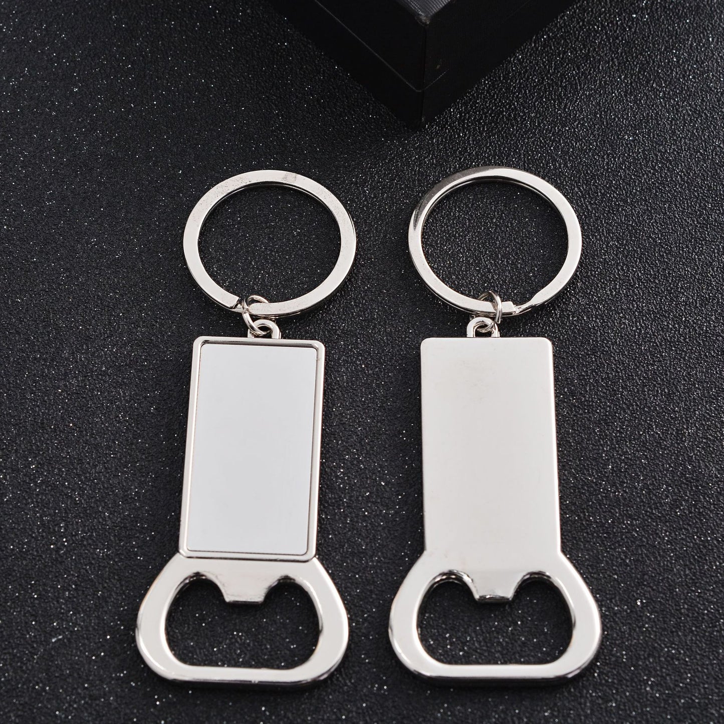 Metal Bottle Opener Sublimation Keychain Zinc Alloy Design 11