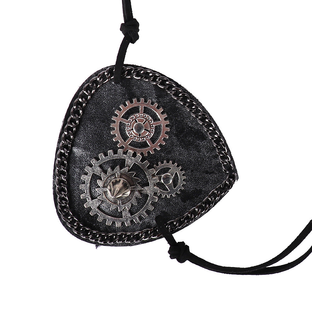 Halloween Pirate Gear Studded Eye Mask Party Accessory 4