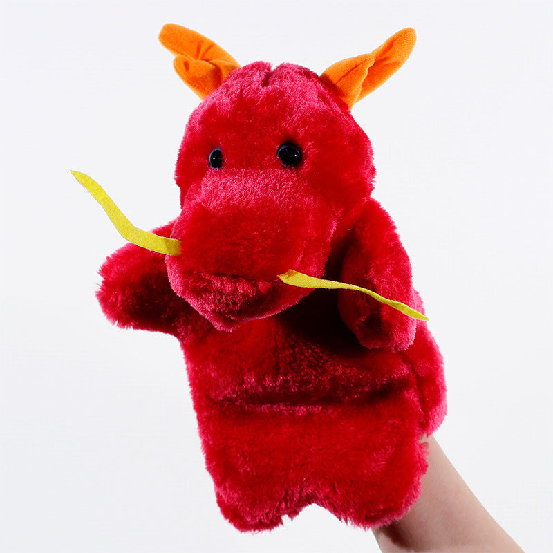 Plush Animal Hand Puppets Pretend Play Toy 25cm 31