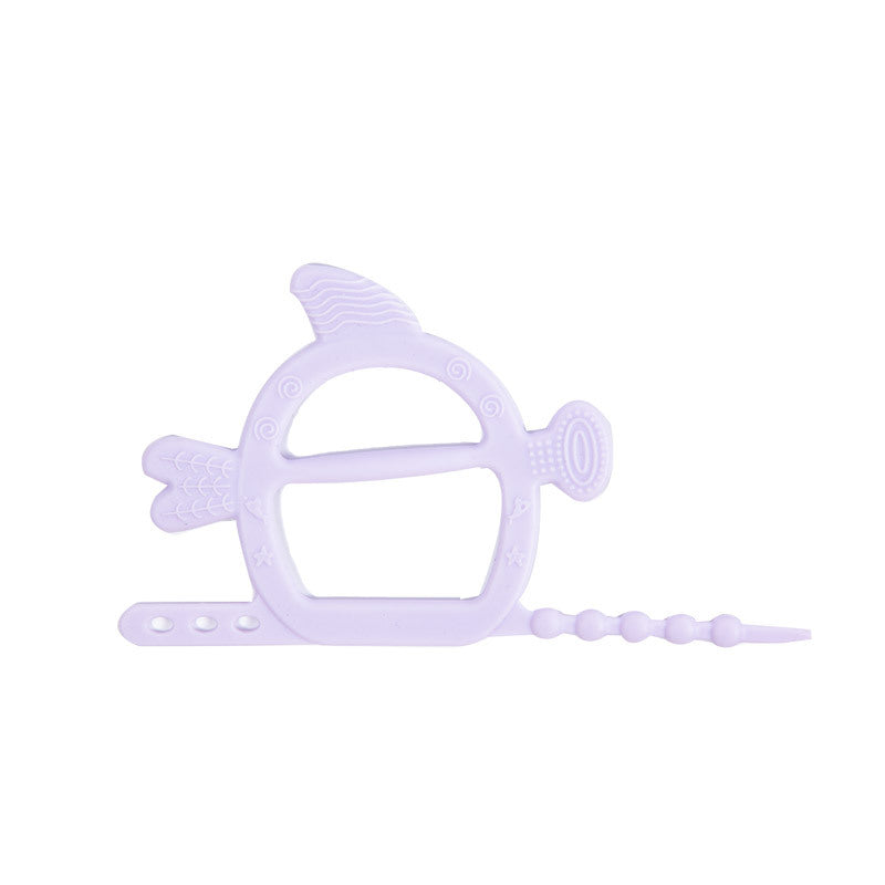 Silicone Whale Teething Toy Bracelet for Baby More Than 3 Months 7