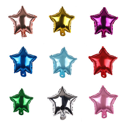 Star Foil Balloons Party Decoration 10 Inch 50pcs