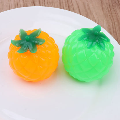 Plastic Fruit and Animal Splat Ball Squishy Toy Sensory Fidget 24