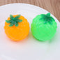 Plastic Fruit and Animal Splat Ball Squishy Toy Sensory Fidget 24