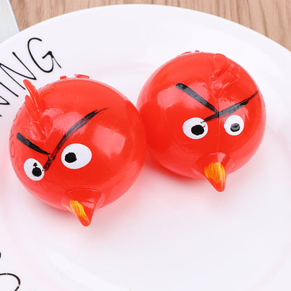 Plastic Fruit and Animal Splat Ball Squishy Toy Sensory Fidget 39