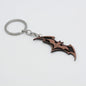 Bat Wing Zinc Alloy Keychain Metal Charm for Fans 8