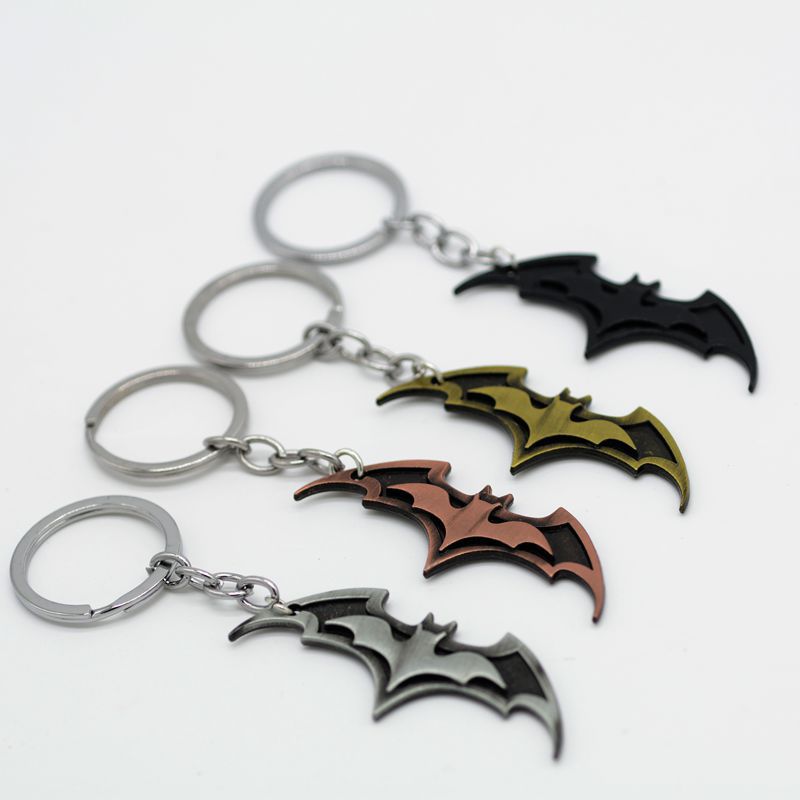 Bat Wing Zinc Alloy Keychain Metal Charm for Fans