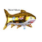 Marine Fish Foil Balloon Set Party Decoration 5pcs 31