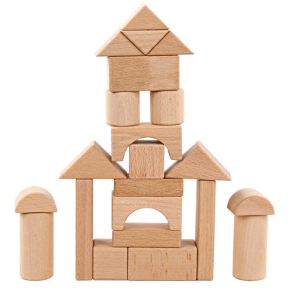 Wooden Building Blocks Montessori Toys Educational for Kids 3