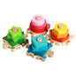 Geometric Sleeve Column Montessori Toys Wooden Building Blocks