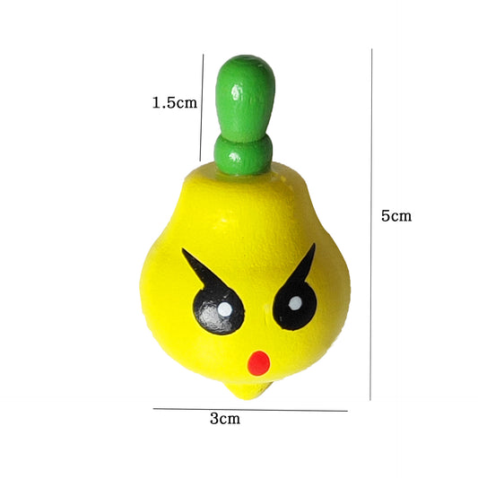 Wooden Fruit Gyro Toy Educational Montessori Toy