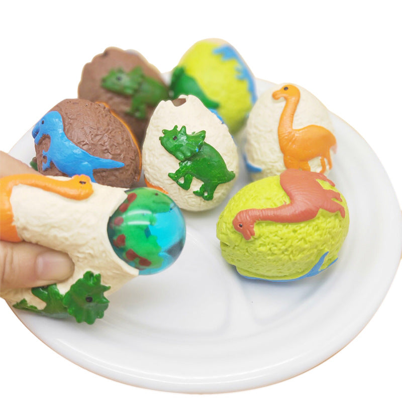 TPR Dinosaur Egg Sensory Stress Ball Squeeze Toy 5.5cm 4