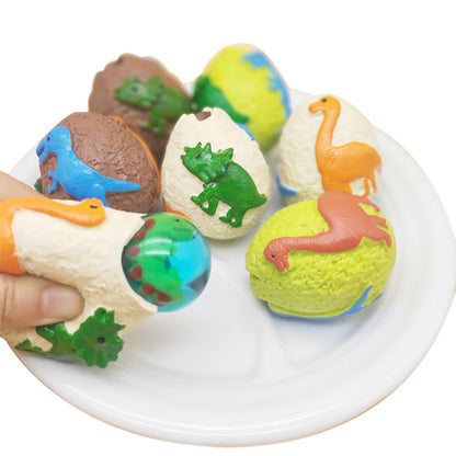 TPR Dinosaur Egg Sensory Stress Ball Squeeze Toy 5.5cm 4