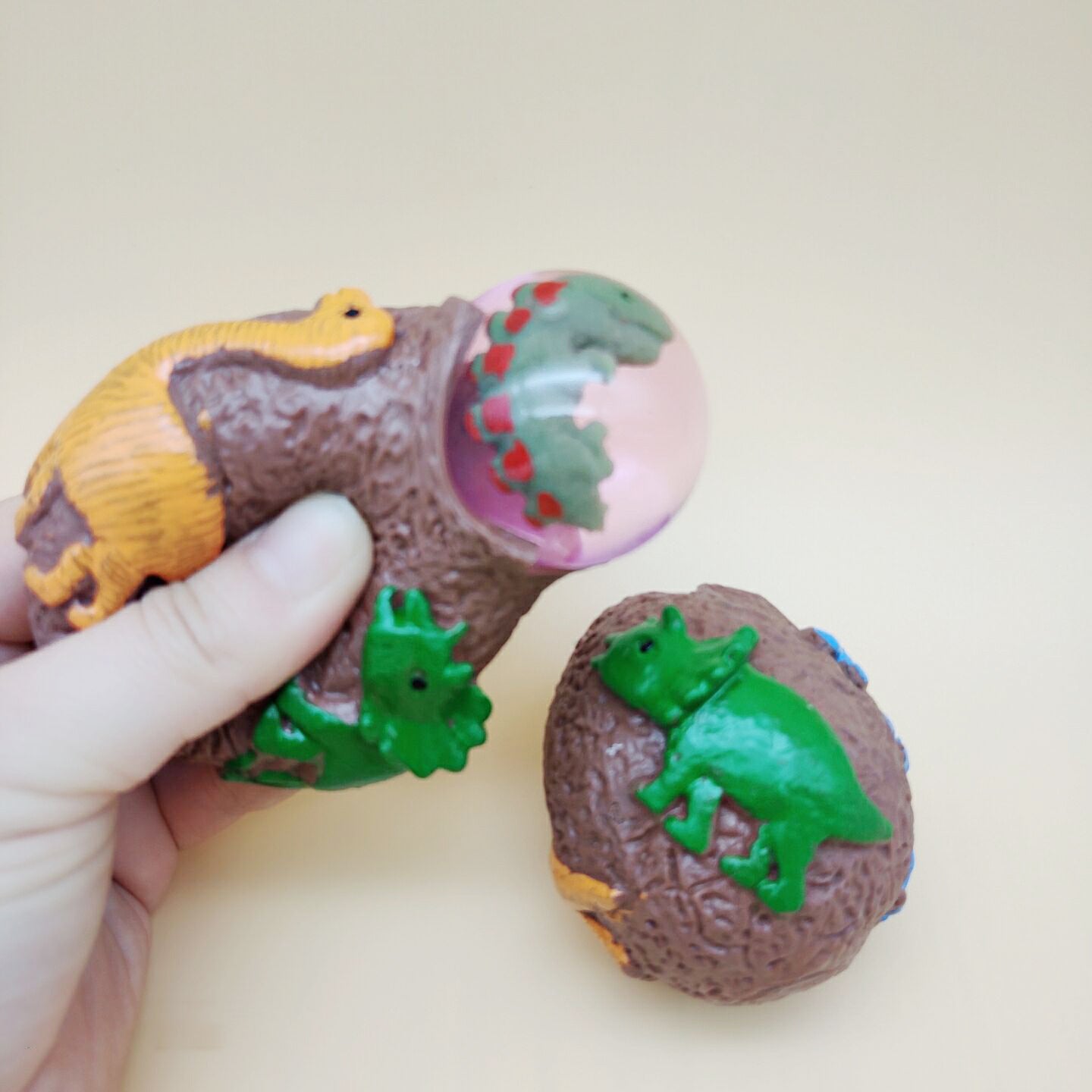 TPR Dinosaur Egg Sensory Stress Ball Squeeze Toy 5.5cm 2