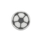 20pcs Silicone Focal Beads Football Round Detail 15