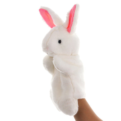 Plush Animal Hand Puppets Pretend Play Toy 25cm 7