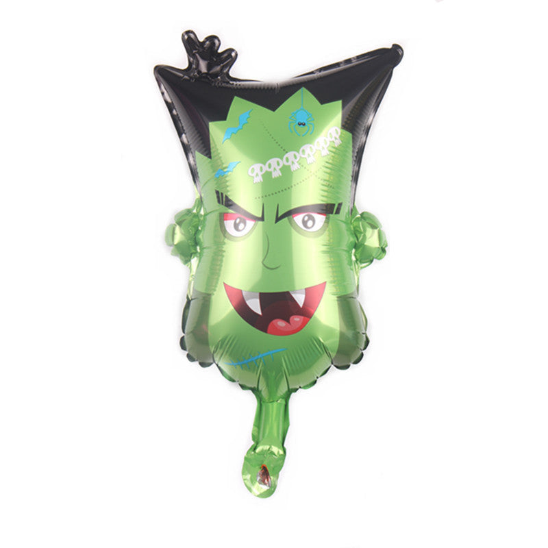 Mini Halloween Foil Balloons Party Decoration Set 5pcs 2