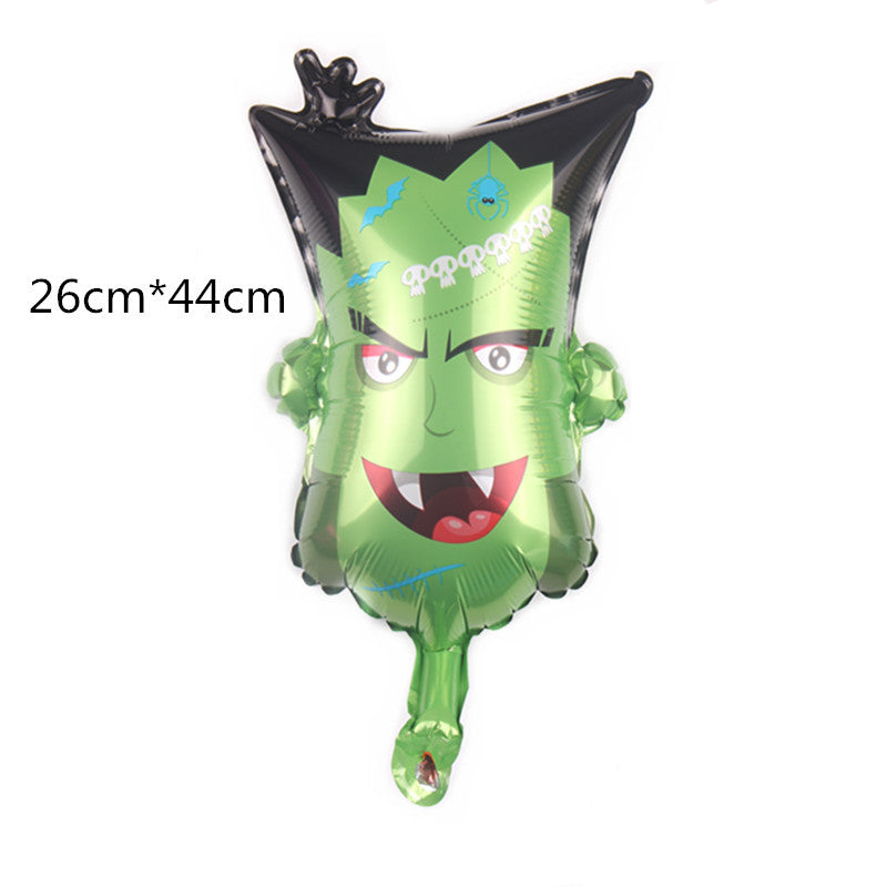 Mini Halloween Foil Balloons Party Decoration Set 5pcs 10