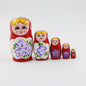 Wooden Russian Nesting Dolls Montessori Toy Set of 5 10