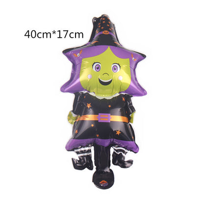 Mini Halloween Foil Balloons Party Decoration Set 5pcs 11