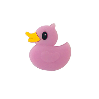 20pcs Silicone Focal Beads Little Yellow Duck Side Profile 6