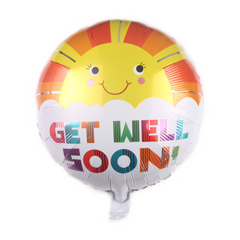 Get Well Soon Foil Balloons 18 Inch Party Decoration 50pcs 2
