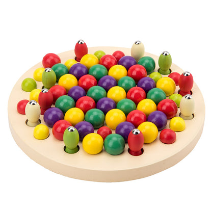 Wooden Montessori Toys Wisdom Beads Training Educational Toy 4