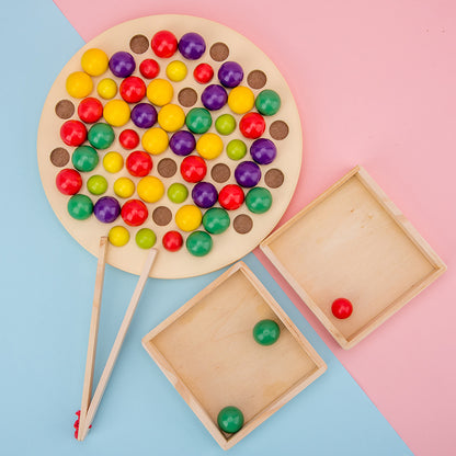 Wooden Montessori Toys Wisdom Beads Training Educational Toy 2