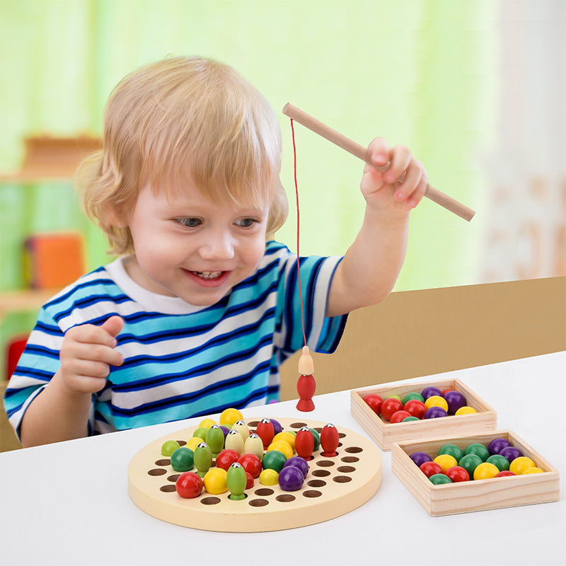 Wooden Montessori Toys Wisdom Beads Training Educational Toy 3