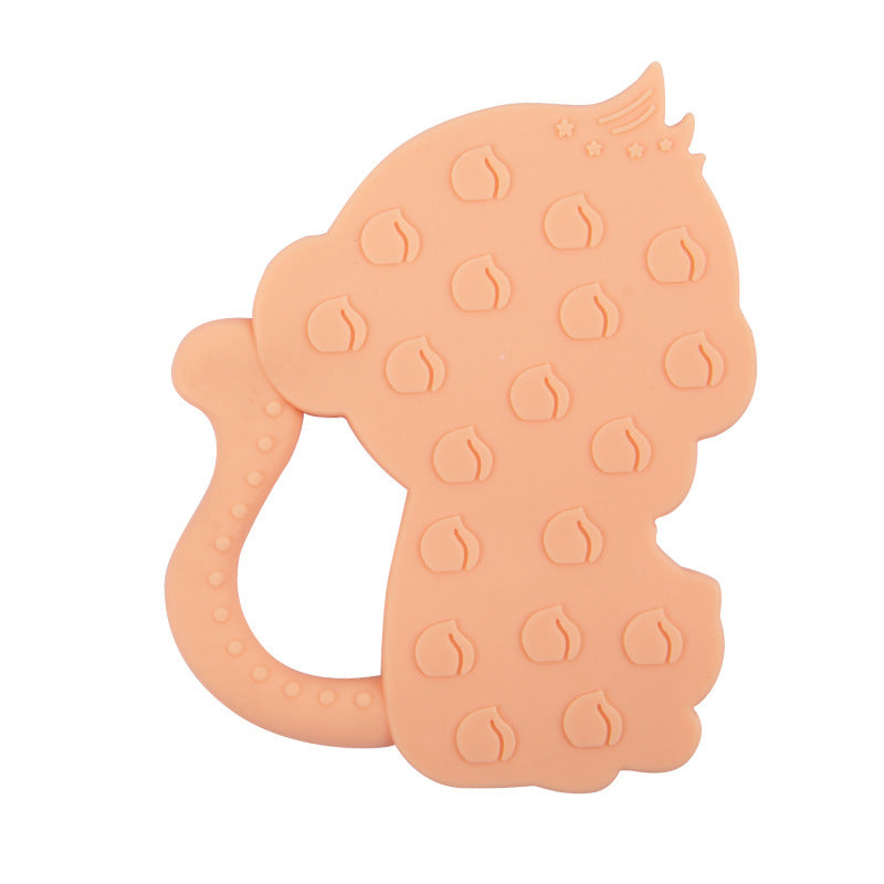 Silicone Baby Teething Toy Cartoon Monkey Shape 3 Pack 3