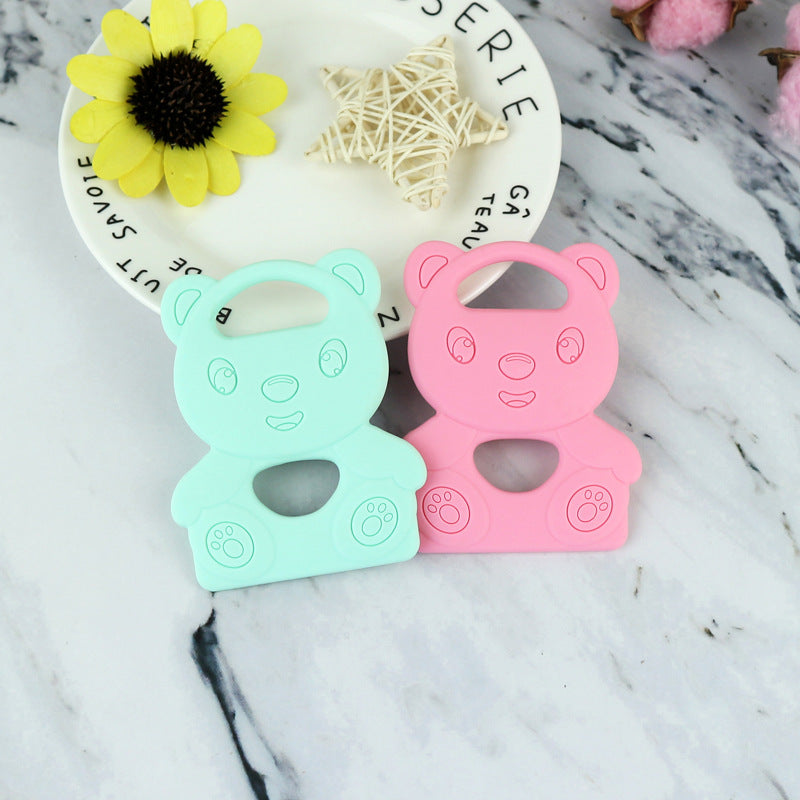 Cartoon Baby Bear Silicone Teething Toy for Baby 3