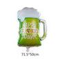 Wine Glass and Bottle Foil Balloons Party Decoration Set 5pcs 15