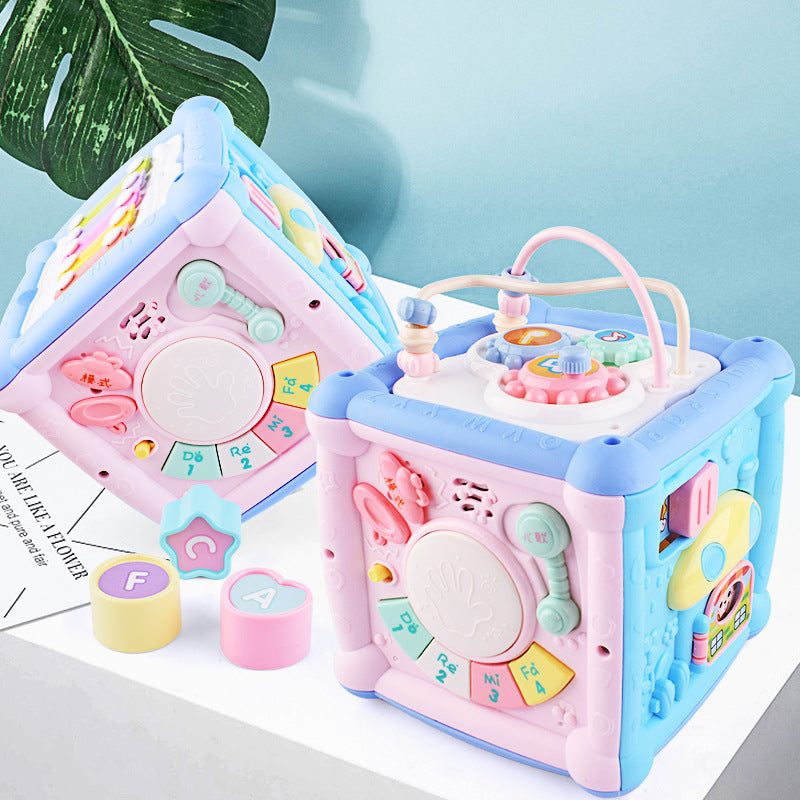 Plastic Musical Instruments Kids Educational Building Blocks Toy 5