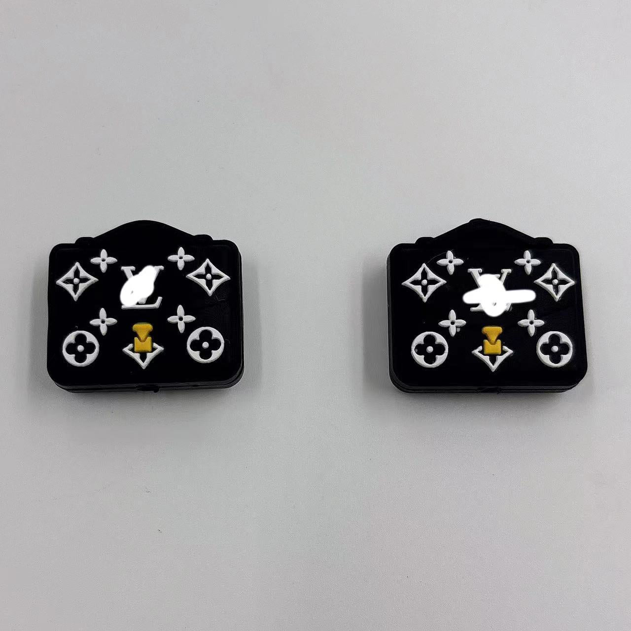 Silicone Focal Beads Major Suit Bag Bow Detailed Design 6
