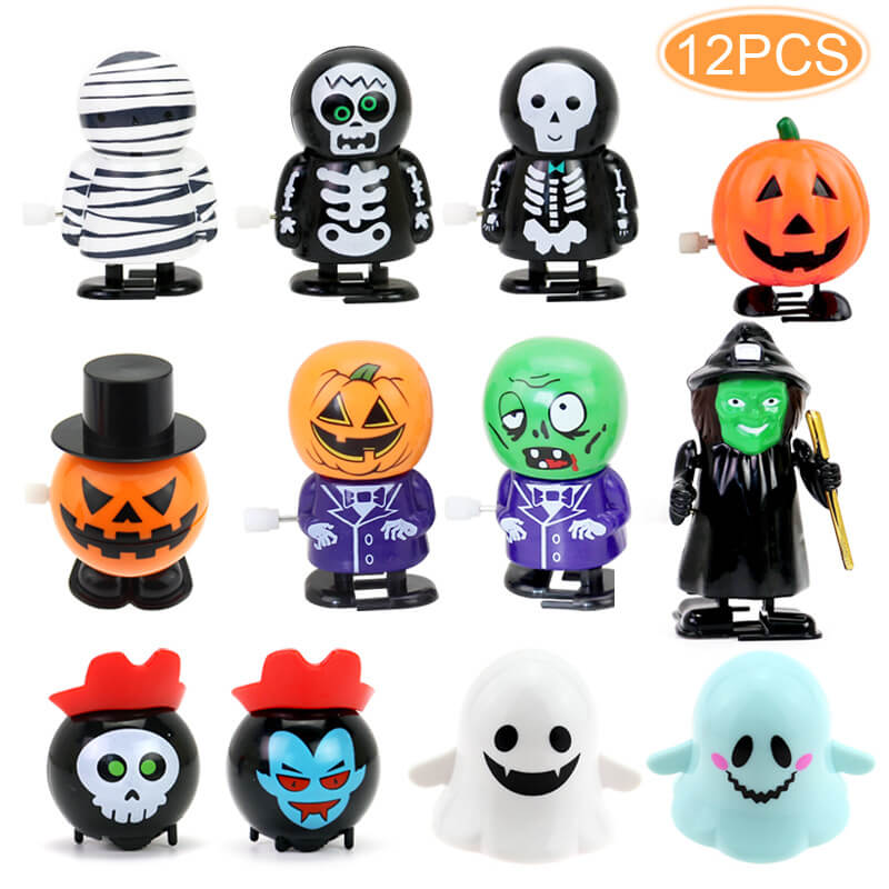 Halloween Wind Up Toy Walking Party Favor 12 Pack