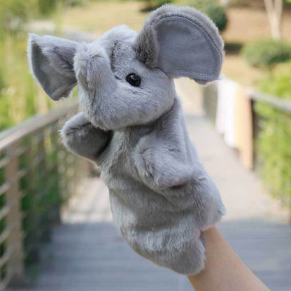 Plush Animal Hand Puppets Pretend Play Toy 25cm 35