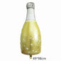 Wine Glass and Bottle Foil Balloons Party Decoration Set 5pcs 16
