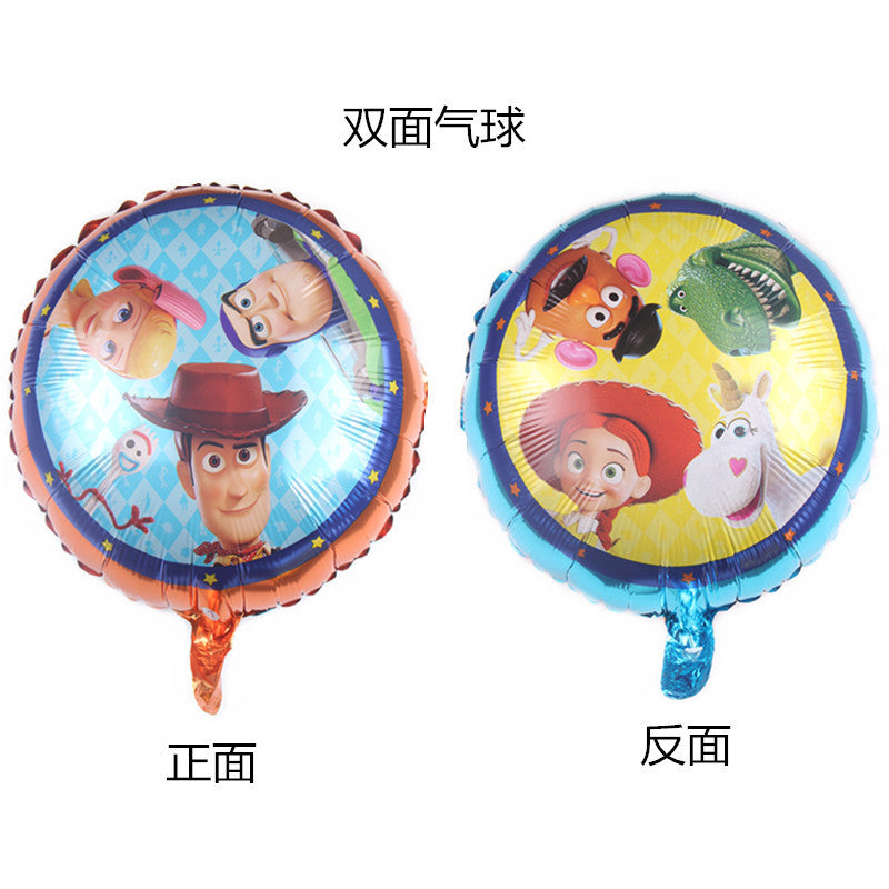 Toy Story Buzz Lightyear Foil Balloon Set Party Decoration 5pcs 4