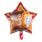 Toy Story Buzz Lightyear Foil Balloon Set Party Decoration 5pcs 12