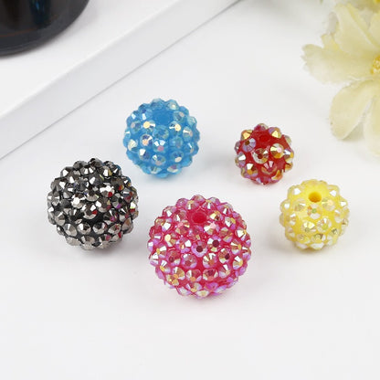 50pcs 12mm Rhinestone Beads DIY Jewelry Making Craft Supplies 4