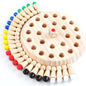Wooden Memory Chess Montessori Toys Educational Toy