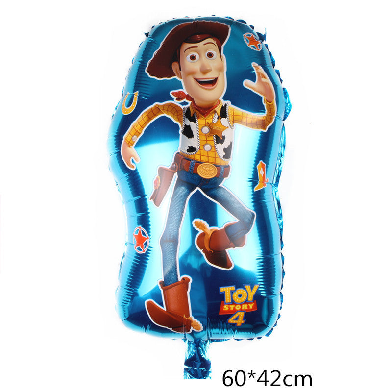Toy Story Buzz Lightyear Foil Balloon Set Party Decoration 5pcs 10